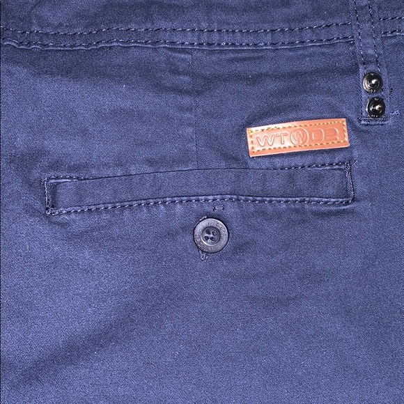 Men’s Blue Skinny Straight Leg Pants - Picture 7 of 10